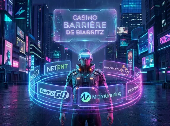 Fournisseurs de jeux disponibles sur Casino Barrière de Biarritz